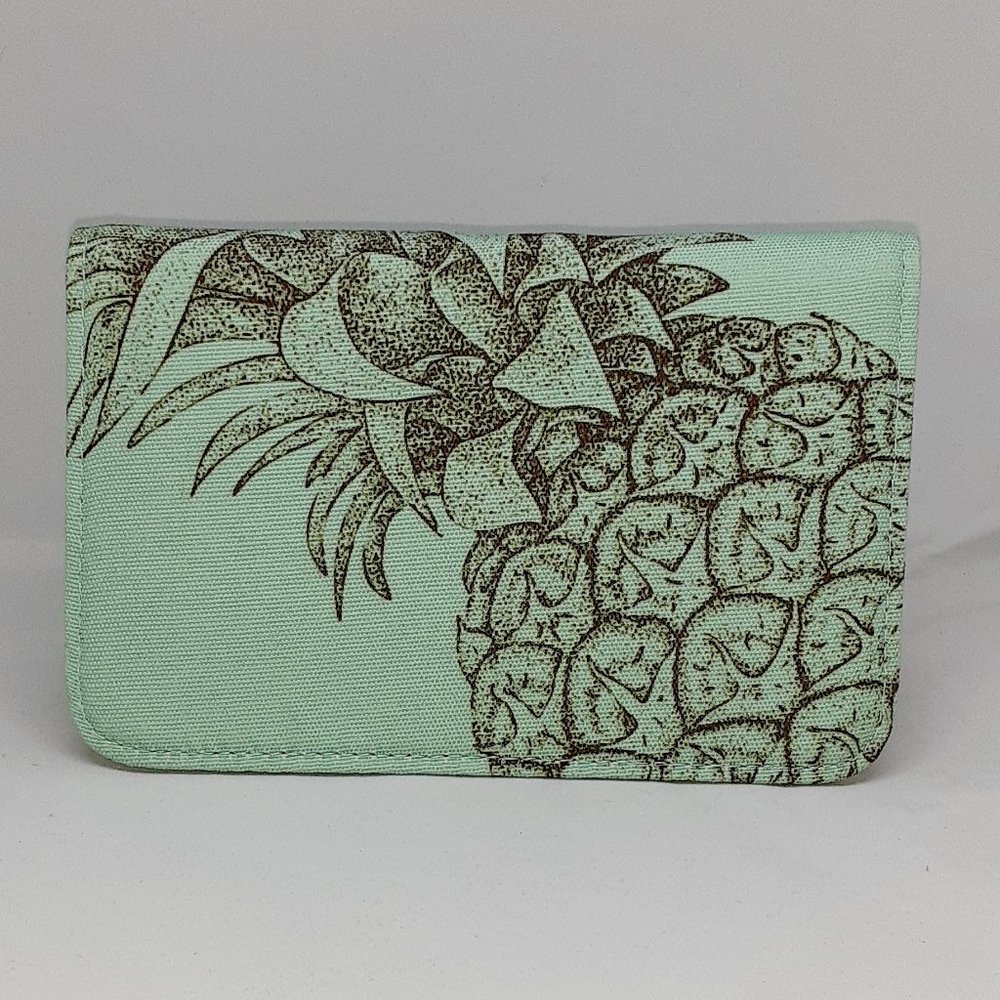 Pineapple Print Clutch - Canvas
